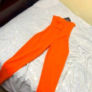 Brand new orange jumpsuit